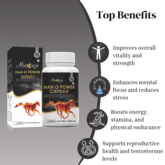 Mixxage Man-O-Power Capsule 60 Capsules