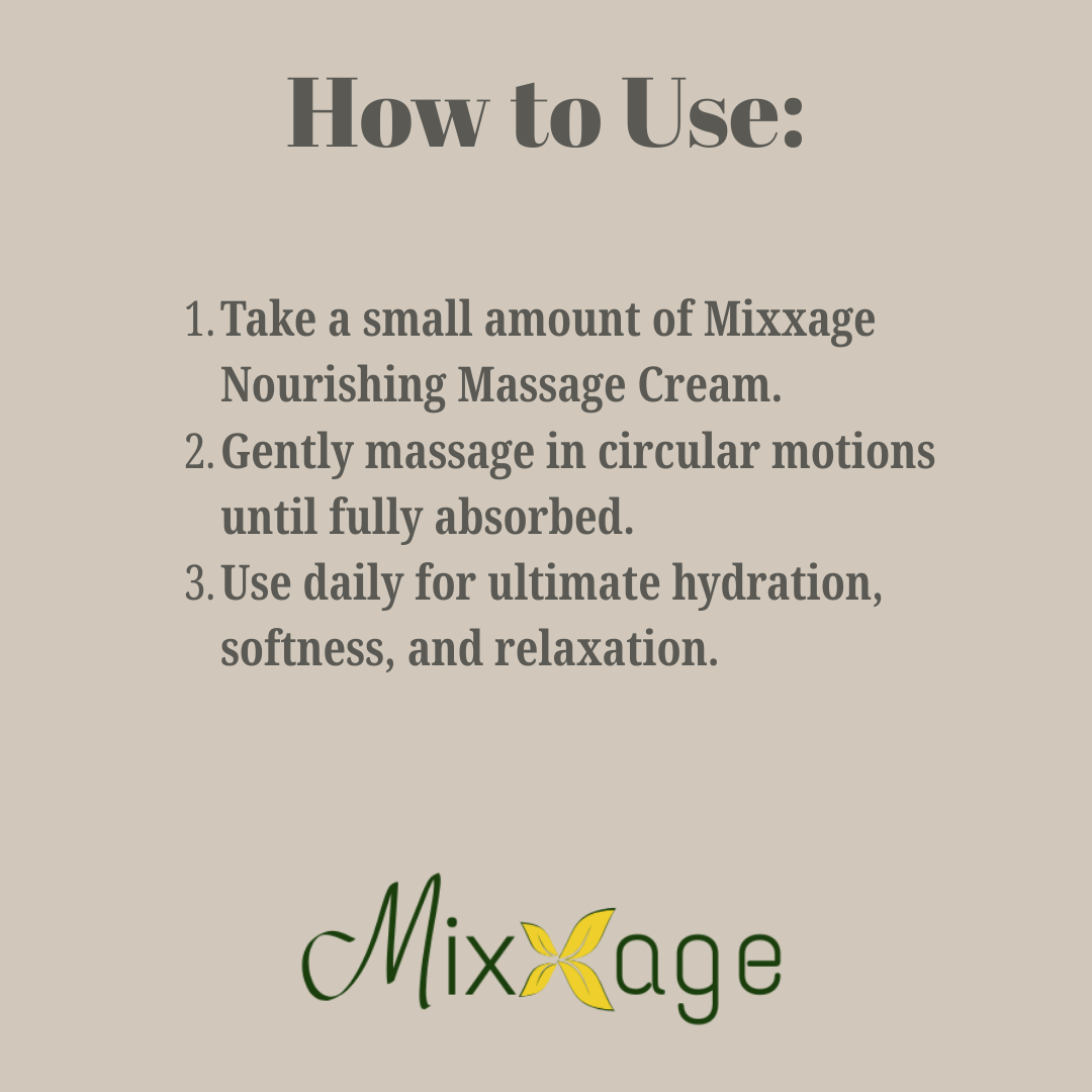 Mixxage Nourishing Massage Cream