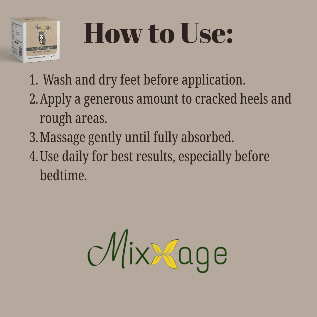 Mixxage Heel Crack Cream