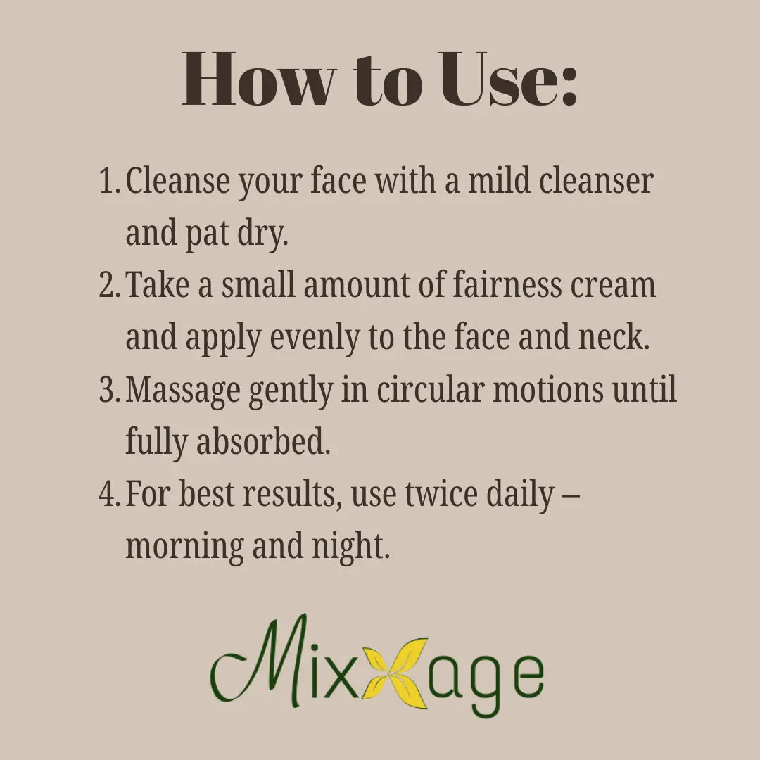 Mixxage Advanced Brightening Fairness Cream