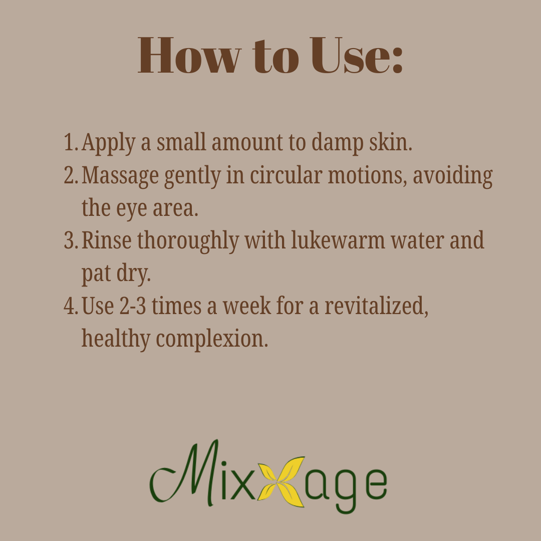 Mixxage Gentle Exfoliating Face Scrub - Mixxage