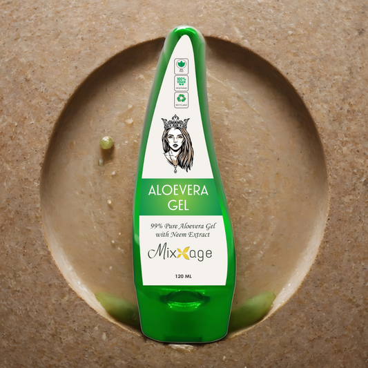 Mixxage Aloe Vera Gel With Neem Extract 120ml