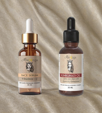 Face Serum with Vitamin C & Kumkumadi Oil Combo