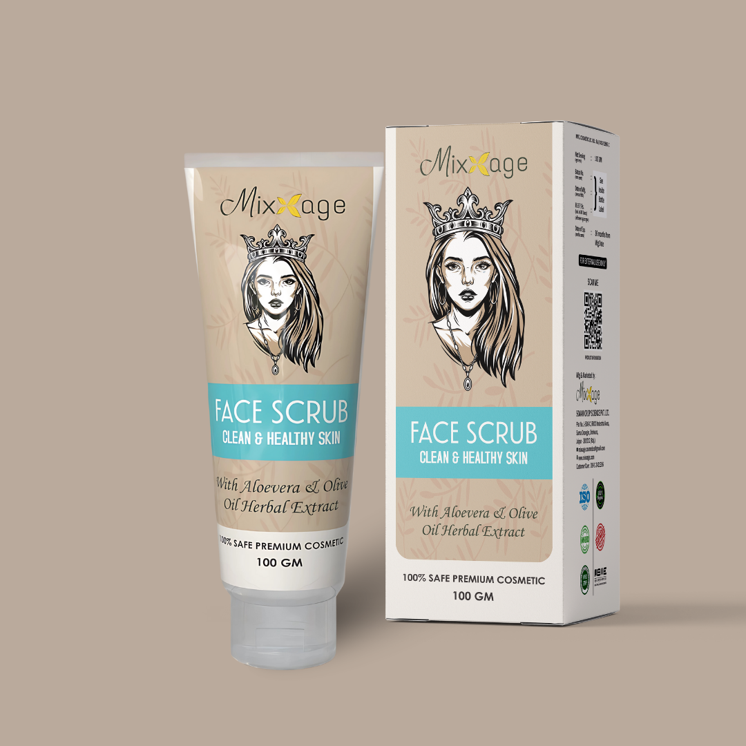 Mixxage Gentle Exfoliating Face Scrub - Mixxage
