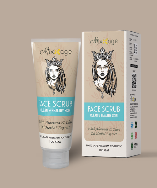 Mixxage Gentle Exfoliating Face Scrub - Mixxage