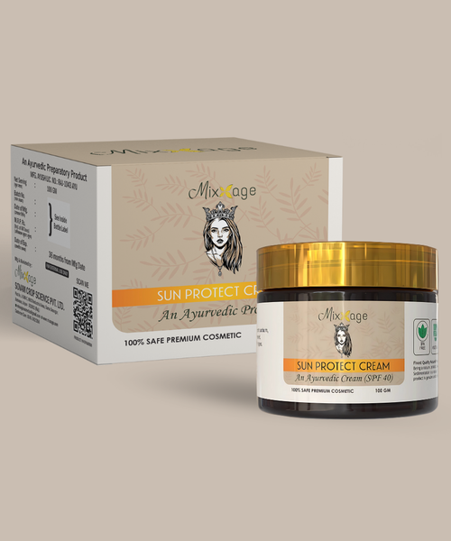 Mixxage Natural Sun Protect Cream (SPF 40)