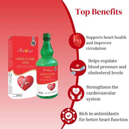 Mixxage Heart O Care Juice 500ml Ayurvedic Tonic