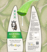 Mixxage Aloe Vera Gel With Neem Extract 120ml