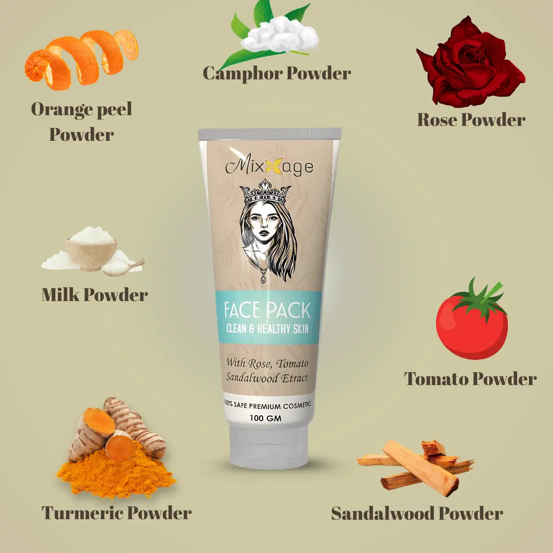 Mixxage Herbal Face Pack - 100ml