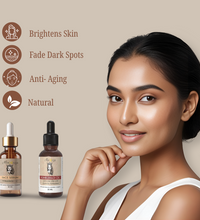 Face Serum with Vitamin C & Kumkumadi Oil Combo