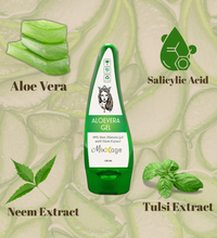 Mixxage Aloe Vera Gel With Neem Extract 120ml