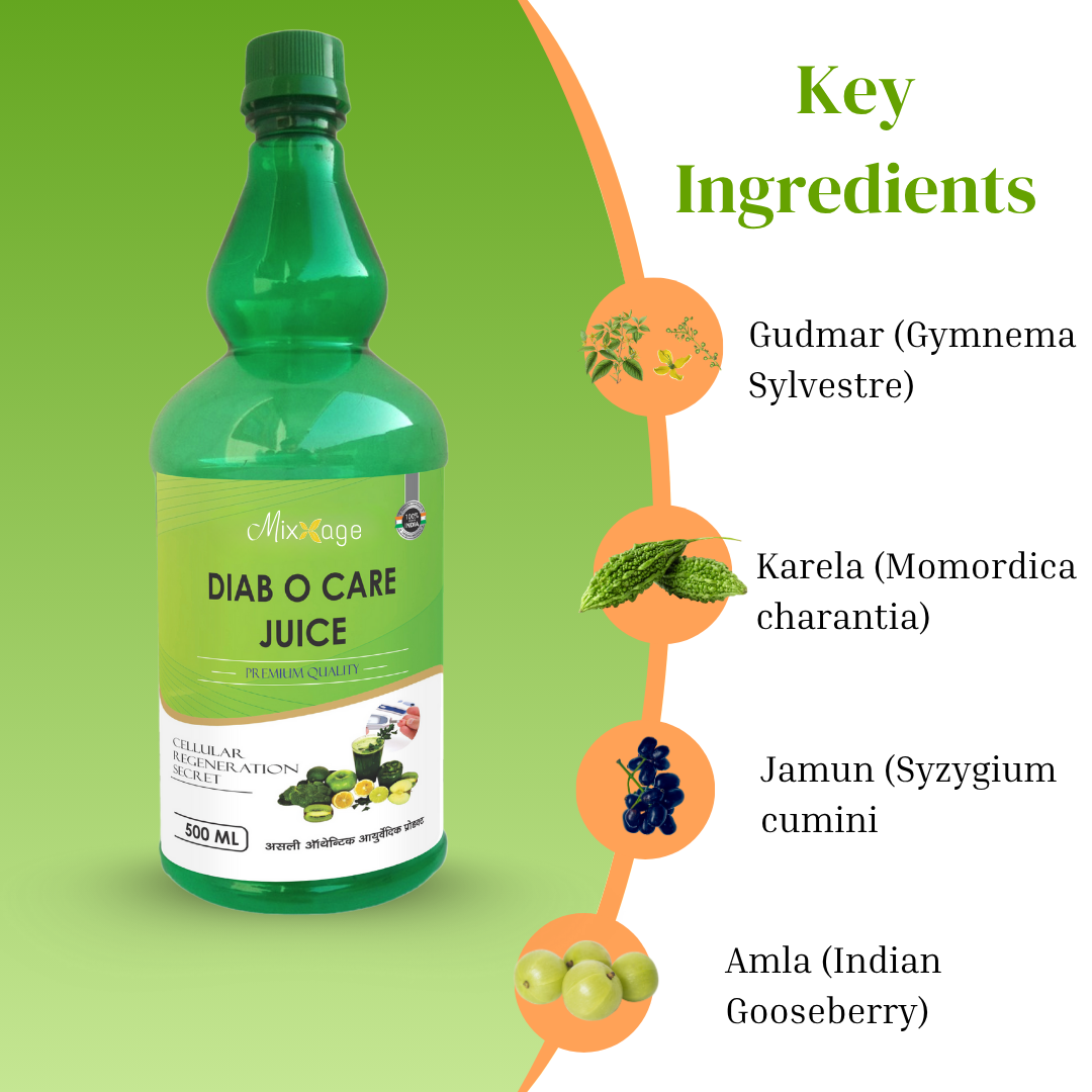 Diab-O-Care Juice Ayurvedic Tonic Diabetes 500 ML