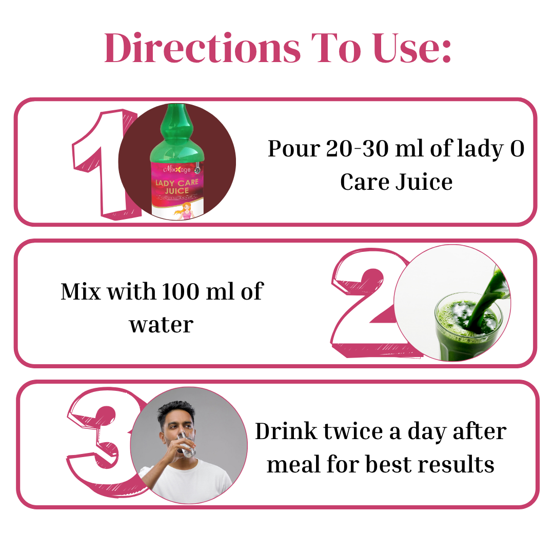 Mixxage Lady Care Juice 500 ML Women’s Health Tonic