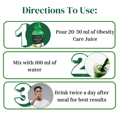 Mixxage Obesity Care Juice ayurvedic tonic 500 ml