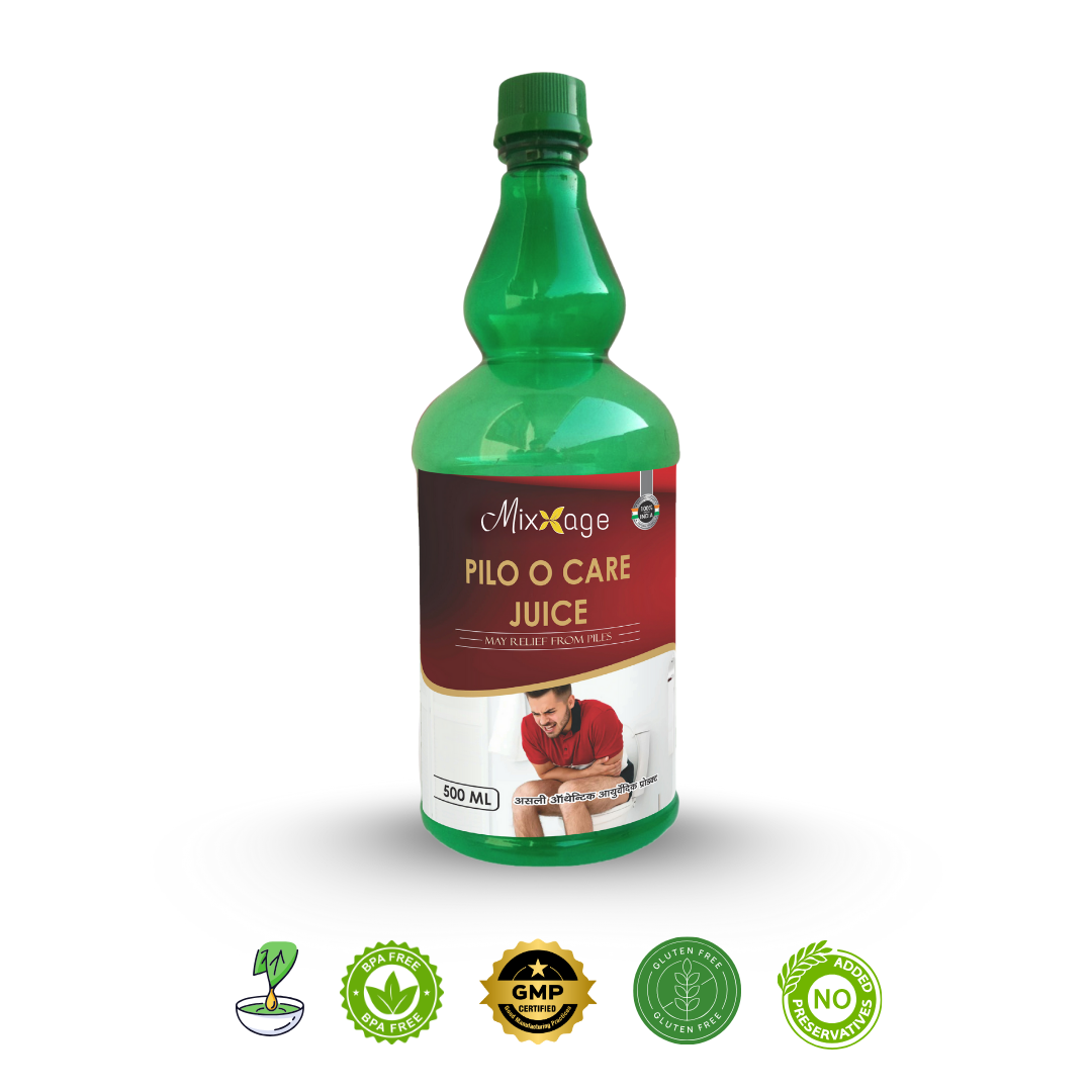 Mixxage Pilo O care Juice Ayurvedic piles solution 500ML
