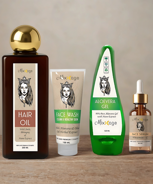 Mixxage Daily Care Essentials Combo (Skin & Hair)