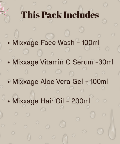 Mixxage Daily Care Essentials Combo (Skin & Hair)
